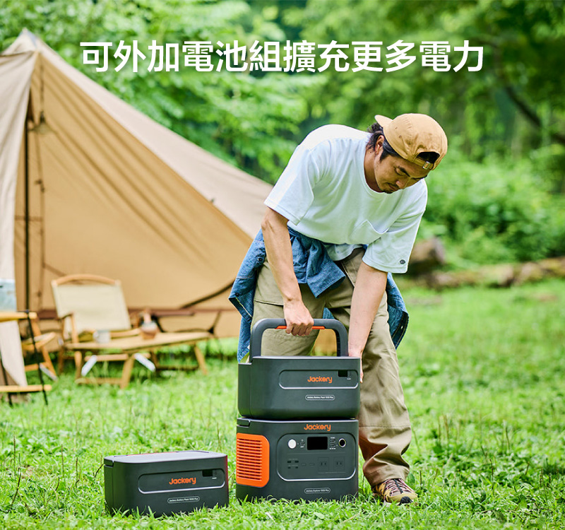 Jackery 300 Plus｜支援外加擴充電池包｜先創國際