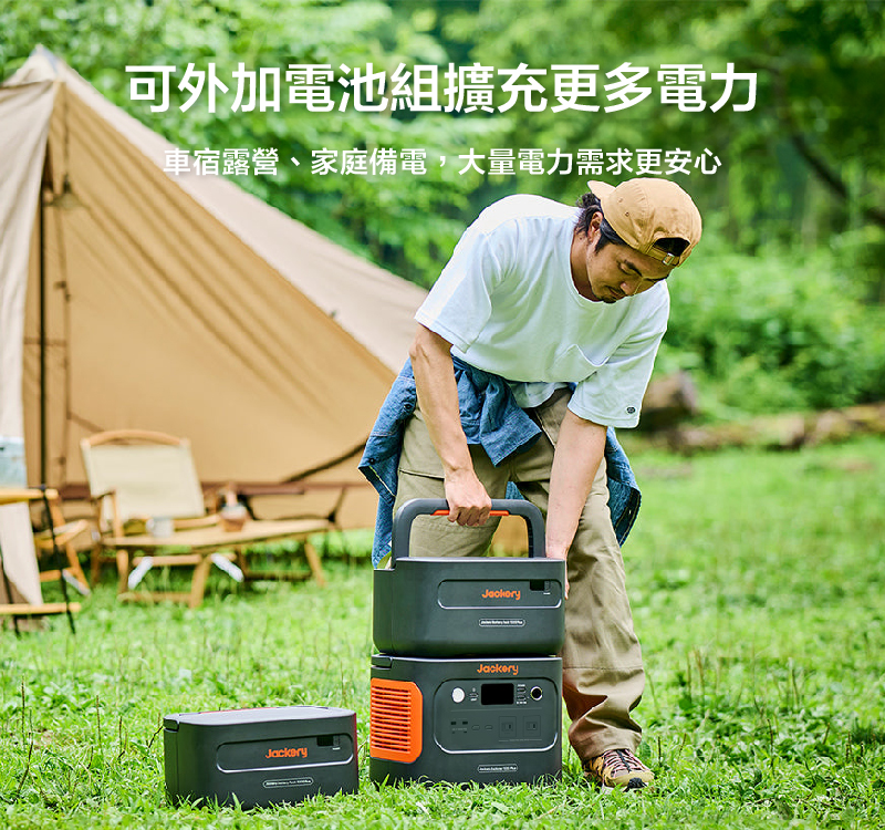 Jackery 300 Plus｜支援外加擴充電池包｜先創國際